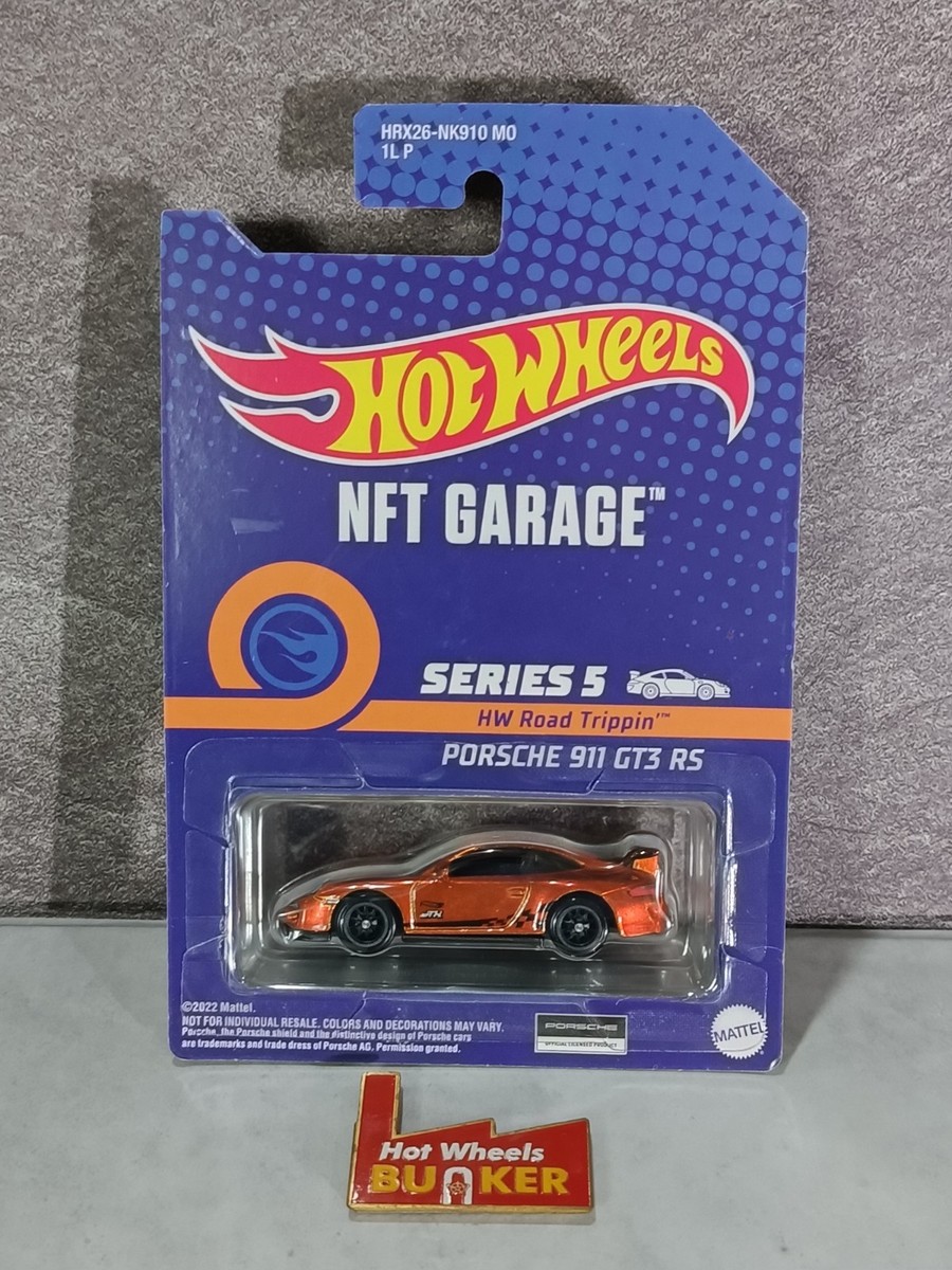 Hot Wheels NFTGarage Porsche 911 GT3 RS NFTH Series 5. RARE