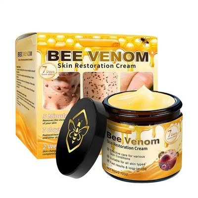 UNBRAND Bee Venom Skin Restoration Cream Professional Bee Venom Skin Cream Deeply Clean