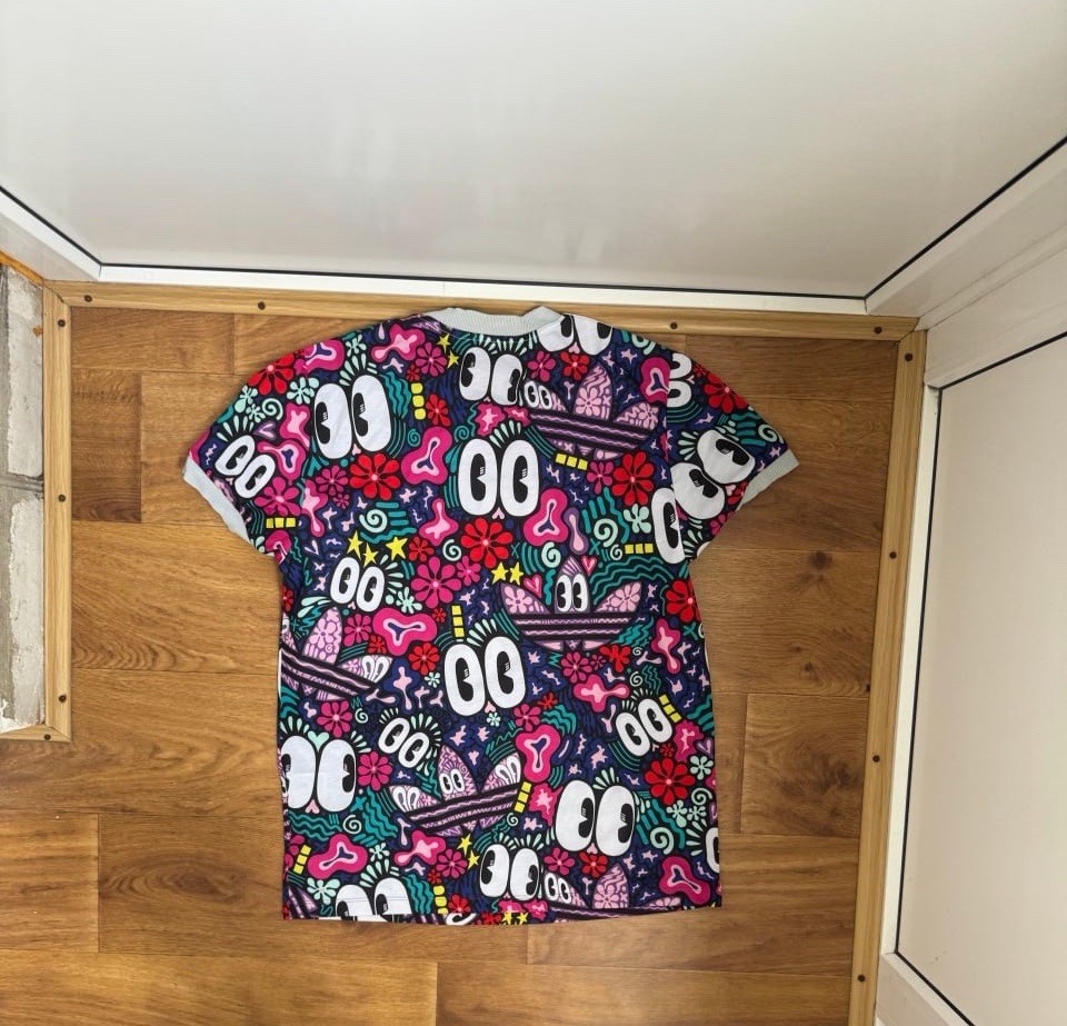 Women’s Adidas Limited Edition Multi-Coloured Top Size S 36 thumbnail 5