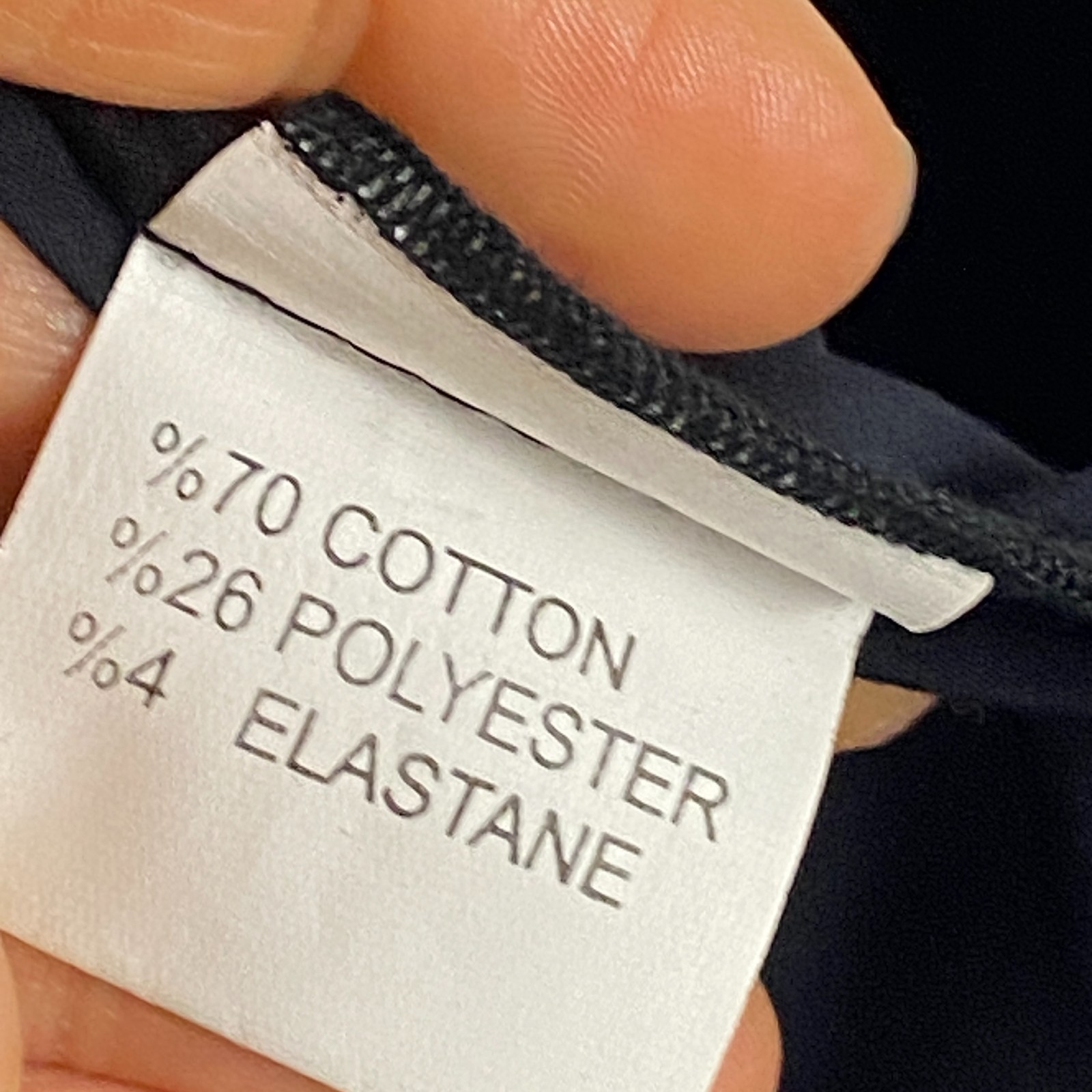 Dolcezza Jacket Size XL Button Front Pockets Blac… - image 5