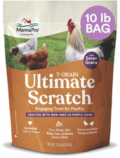 7-Grain Ultimate Chicken Scratch Non-GMO Natural Multigrain Blend 10 lb Bag