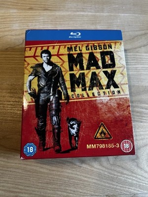 Mad Max Collection Blu-ray, Teil 1-3 Import Ohne Deutschen Ton!