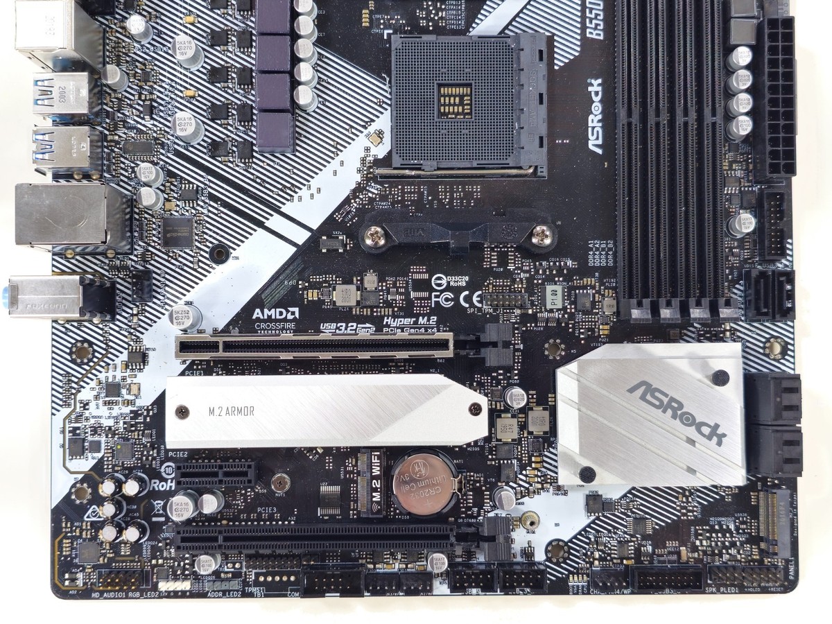 READ DESCRIPTION] ASRock B550M PRO4 AMD B550 Micro ATX DDR4 AM4