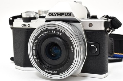   Olympus OM-D E-M10 Mark II Digital Camera Silver 14-42mm Lens JAPAN [Exc+5]