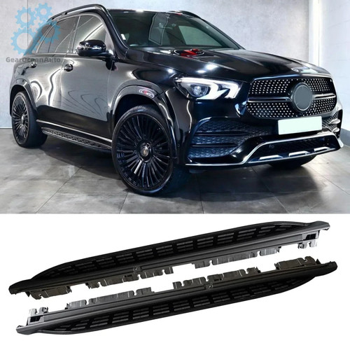 400Lbs Running Boards For Benz GLE 350 450 450E W167 2020-2026 Side Steps