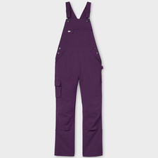 Duluth Trading Women  s Work Gardening Bib Overalls Double Knee Blackberry
