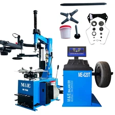Motooltech ME-T560/620T Tire Changer & Wheel Balancer Combo Machine Shop Tools