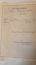 Telegramm Berlin 10.4.1939 Deutsche Landschaf...