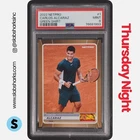 2022 NETPRO #1 CARLOS ALCARAZ GREEN SHIRT ROOKIE RC /2000 PSA 9