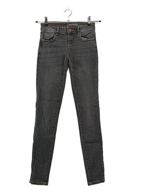 GASPARD PROMOD Röhrenjeans Damen Jeans Gr. DE 34 hellgrau Casual-Look
