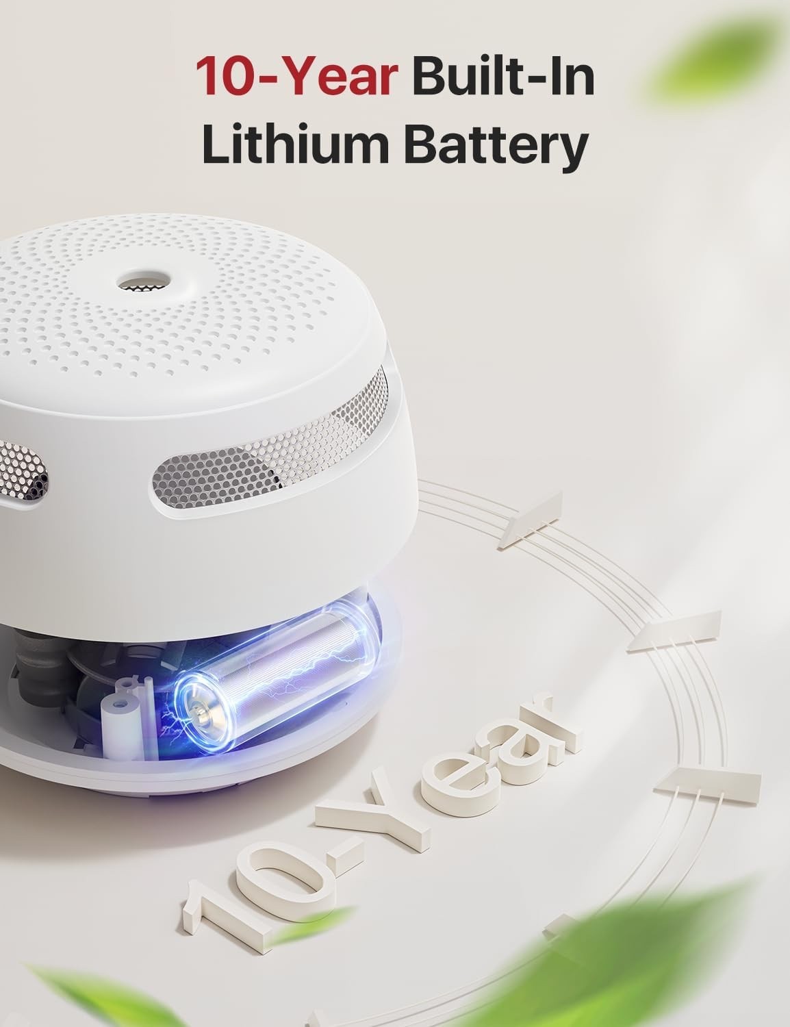 X-Sense XS01 Mini Smoke Alarm,  Fire LED Indicator & Silence Button, 6-Pack NEW!