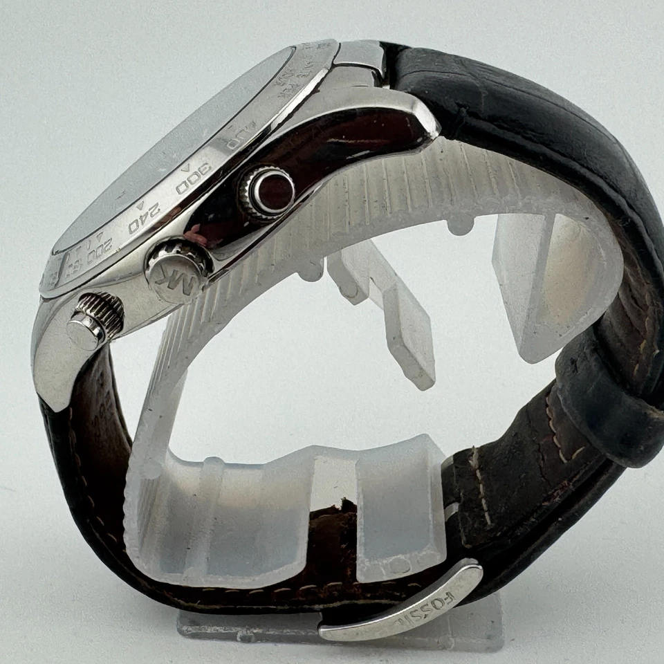 Michael Kors Reloj Cuarzo MK-8187 Hombre 100m Plata Acero Cronógrafo Batería Nueva Foto 4 de 4