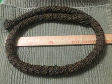 Over 3 Feet Of Vintage Western Electric Wire  1 inch, Multi Strand.  Two Rolls.