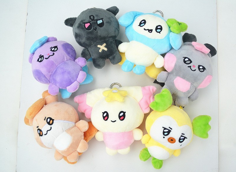 ATEEZ MIGHTEEZ Cartoon Doll Keychain Mingyo Seonghwa Wooyoung