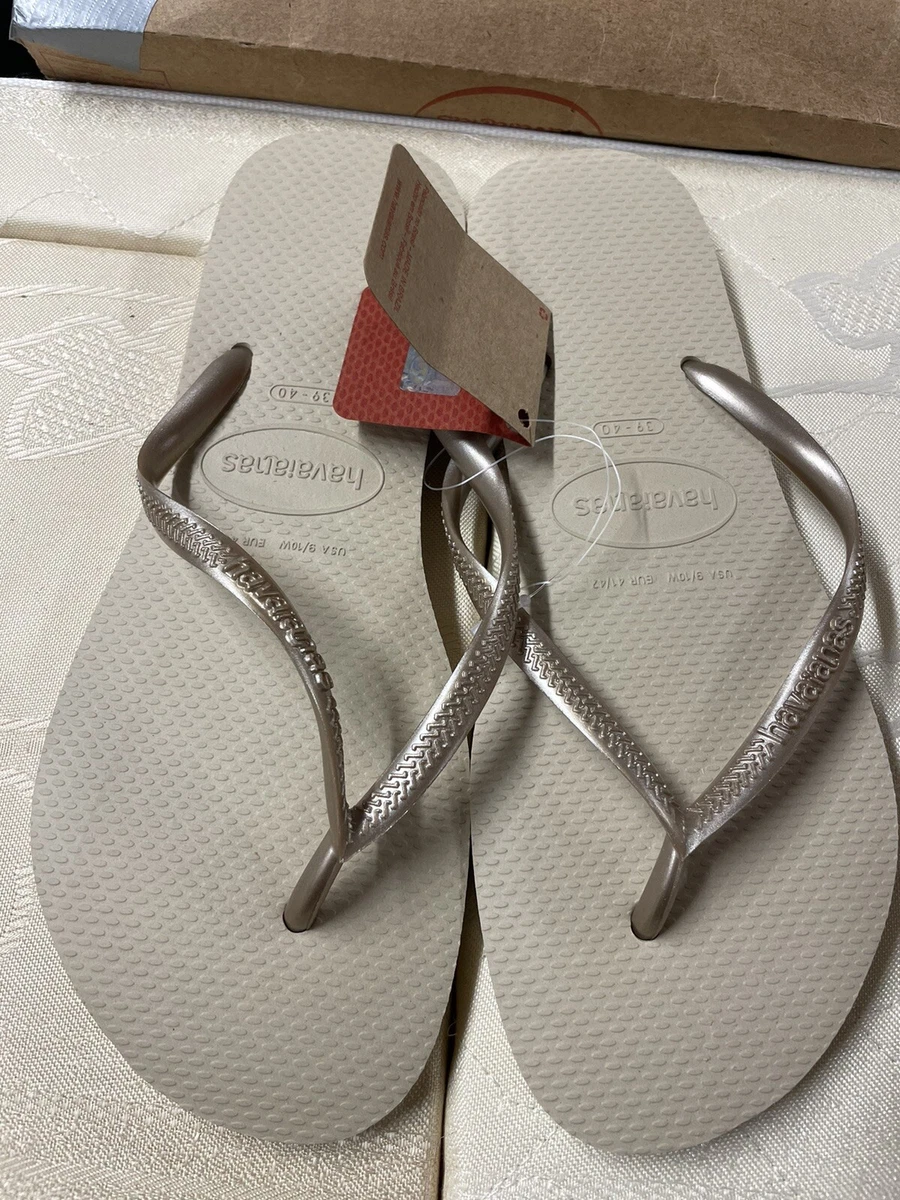 Cream havaianas sales