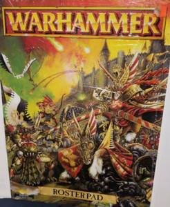 Warhammer Fantasy Edition Roster Pad 5th SEALED unused English 102645 MAKE OFFER