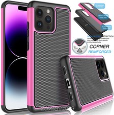 Heavy Duty Anti-Shock BUILDER Case Hard Tough Apple iPhone 14 SE 13 12 XR 8 7 6