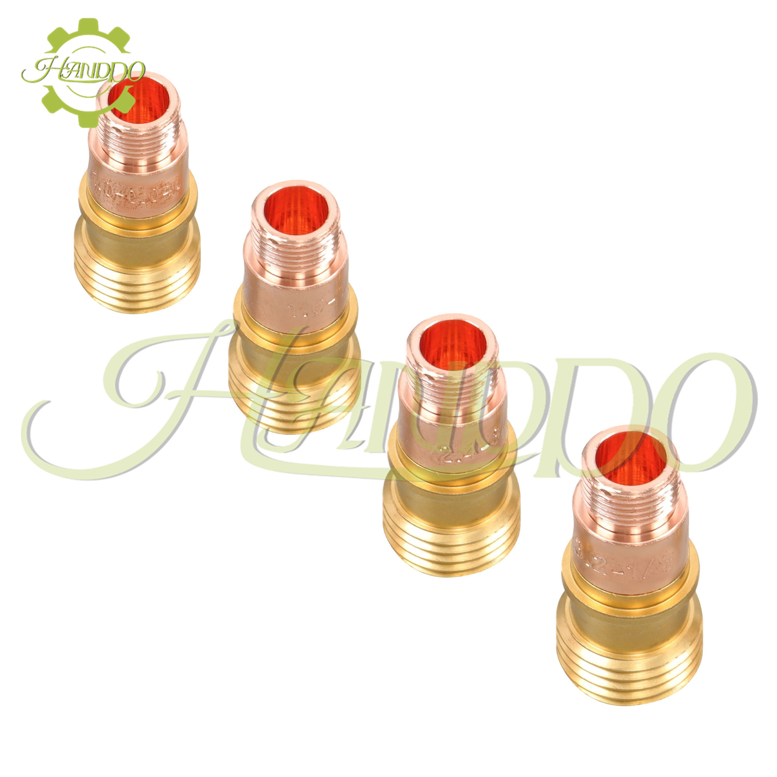 TIG Welding Torch Stubby Gas Lens Pyrex Glass Cup Kit 90Pcs for WP-17/18/26 New