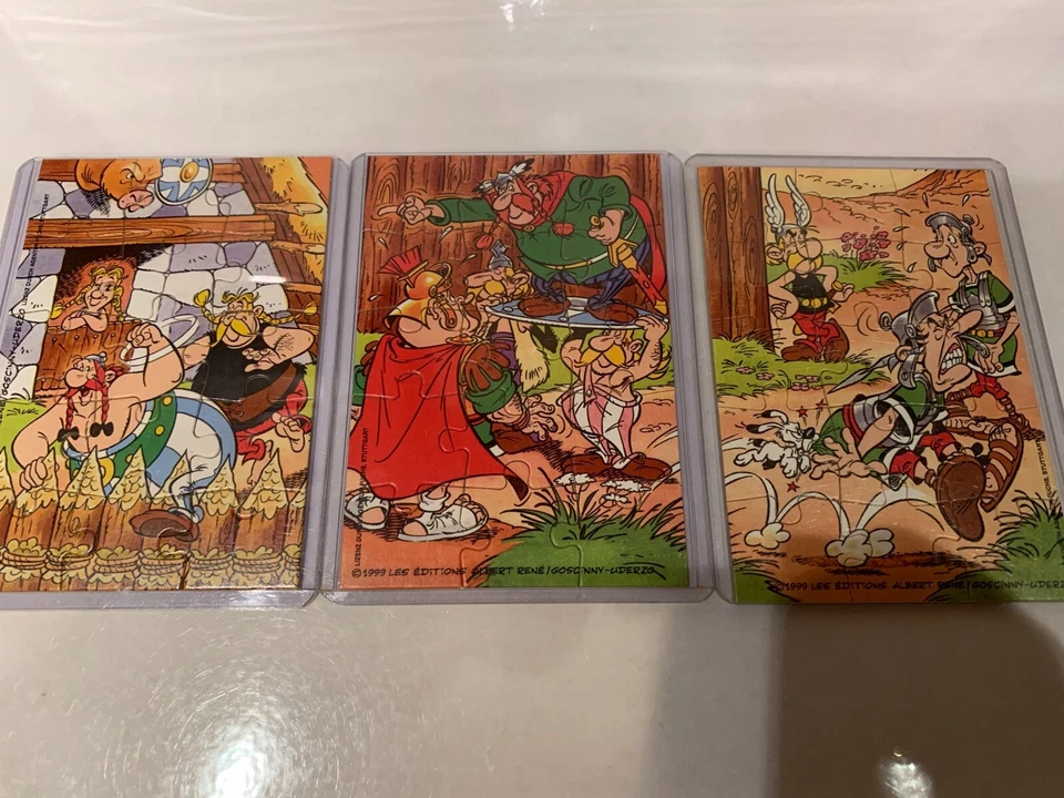 2000 Asterix 3 Puzzle - Konvult mit Hartplastikhüllen - Bild 2 von 2