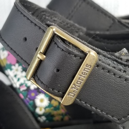 DR. MARTENS BLAIRE VINTAGE FLORAL LEATHER STRAPPY GLADIATOR SANDALS WOMENS US 9 - Picture 10 of 16