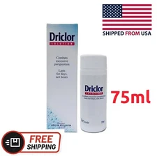 FREE SHIPPING - Driclor Roll on Applicator Antiperspirant 75ml EXP 09/2026
