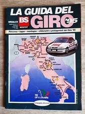 La guida del giro 95 BS Ciclismo Cipollini Pantani Chiappucci 78° giro d'Italia