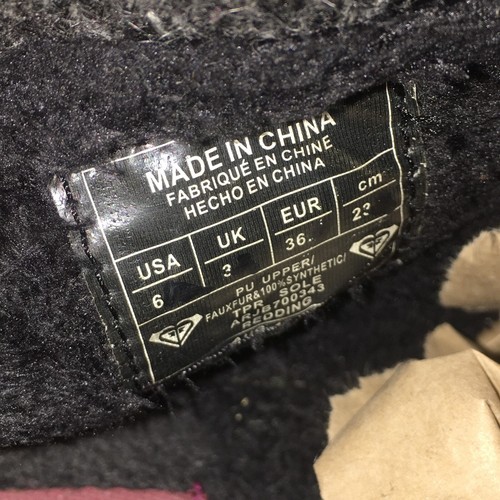 Roxy Boots Womens 6 Redding Pull On Winter Ankle Bootie Black Faux Leather - Picture 18 of 22