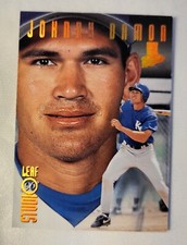 JOHNNY DAMON - 1996 LEAF STUDIO BASEBALL CARD  BRONZE PRESS PROOF PARALLEL