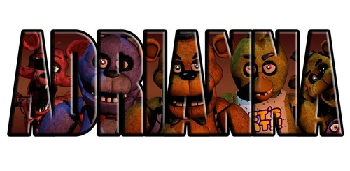 Five Nights At Freddy's Personalized Custom Name Wall Sticker Decal WP301