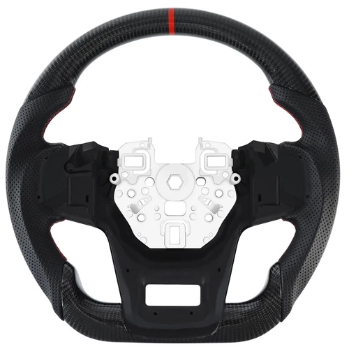 Real Carbon Fiber Steering Wheel For Ford Bronco 2021-2023 - Picture 1 of 6
