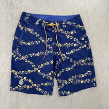 Stio Shorts Adult 30 Blue Board Short Lightweight Pockets Drawstring Hiking Mens