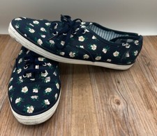 women's Keds Draper James Champion DJ Magnolia Navy shoes size 6.5