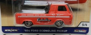 Details About 5 Red Ford Econoline Pickup Truck Van Shop 1966 1960s Parts Hw Hot Wheels