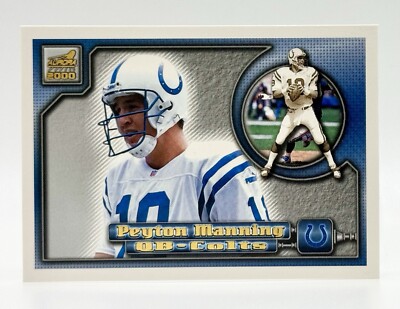 2000 Pacific Aurora #59 Peyton Manning Indianapolis Colts
