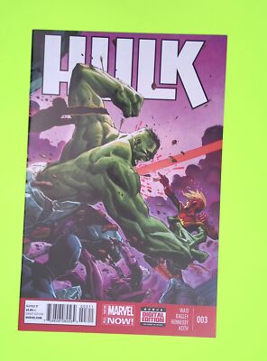 Hulk #3 Vol. 4 2014 Marvel Comics High Grade Comic Book K45-143