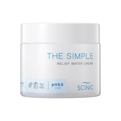 SCINIC The Simple Relief Water Cream 80ml VEGAN pH-Balanced Moisturizing Cream - Picture 15 of 15