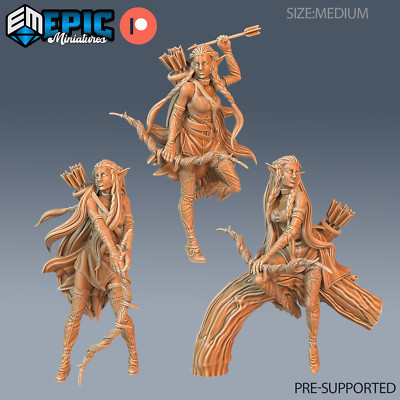Epic Miniatures Sunrise Tavern Gorgon Waitress - 28mm scale - Female Archer