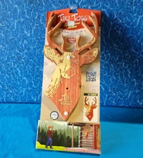 Tiki Toss Hook and Ring Game Buck Deer indoor / outdoor deck party fun all ages
