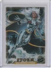 STORM 2024 Marvel Masterpieces '92 Platinum #86 Clear Cut Parallel