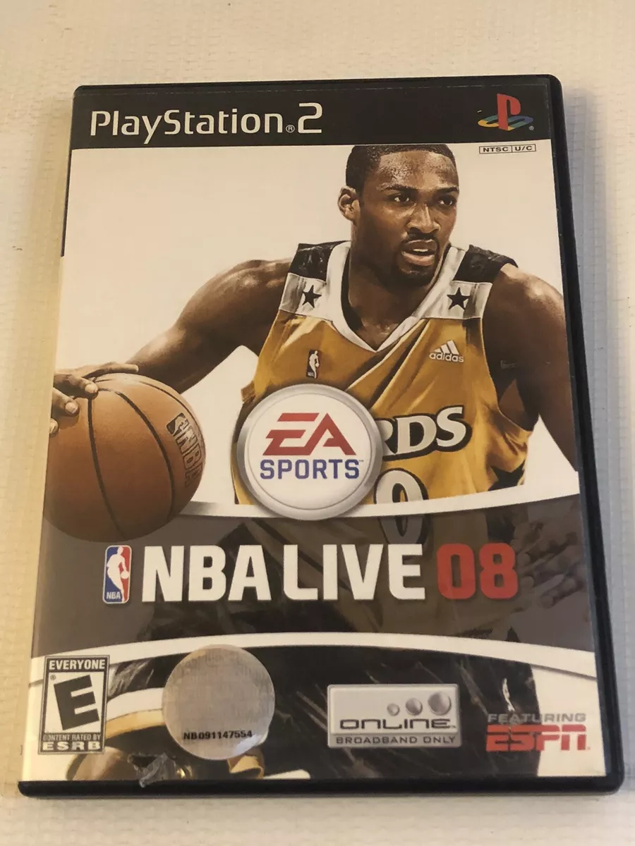 NBA Live 20 08 Espn Ea Sports Sony PlayStation 2 PS2 Complete Cib 1-8 Player 14633153989 eBay