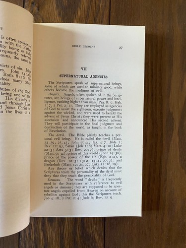 Bible Lessons 1934 Special Edition by Metropolitan Church Assoc., Cape Town, S.A - Foto 10 di 11