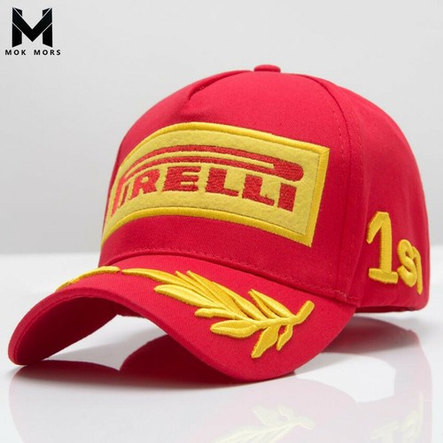 Broderie Pirelli Racing Hat F1 Sports 