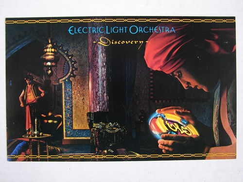 ORIGINAL ELECTRIC LIGHT ORCHESTRA 1979 DISCOVERY PROMO POSTCARDS JEFF LYNNE ELO - Picture 4 of 7