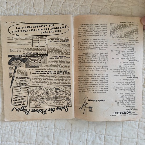 February 1958 The Workbasket Home Arts Magazine Knitting & Crochet Pattern Book - Picture 8 of 24