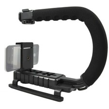 Vivitar Camera and Smartphone Sports Action Grip with Phone Clamp and Cold Shoe