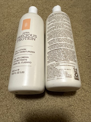 2-JAFRA PRECIOUS PROTEIN GEL-LOTION BODY MOISTSTURIZER 16.9 OZ BIG BOTTLES - Picture 5 of 6