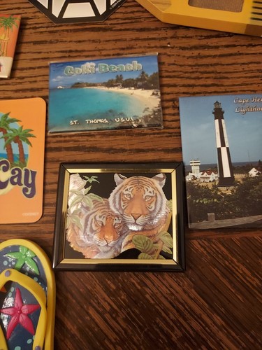 Lot Vintage Refrigerator Magnets Travel Tourism Destinations 11 Total - Picture 8 of 9
