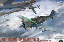 Border BF-009 1/35 Focke-Wulf Fw190 A-8 4in1 (R2/R6/R7/R8) Plastic Model Kit