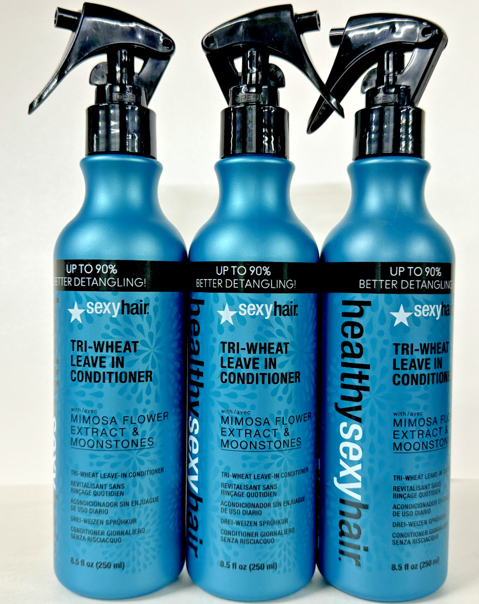 3 Pack - Sexy Hair Healthy Sexy Hair SOY TRI WHEAT Leave In 