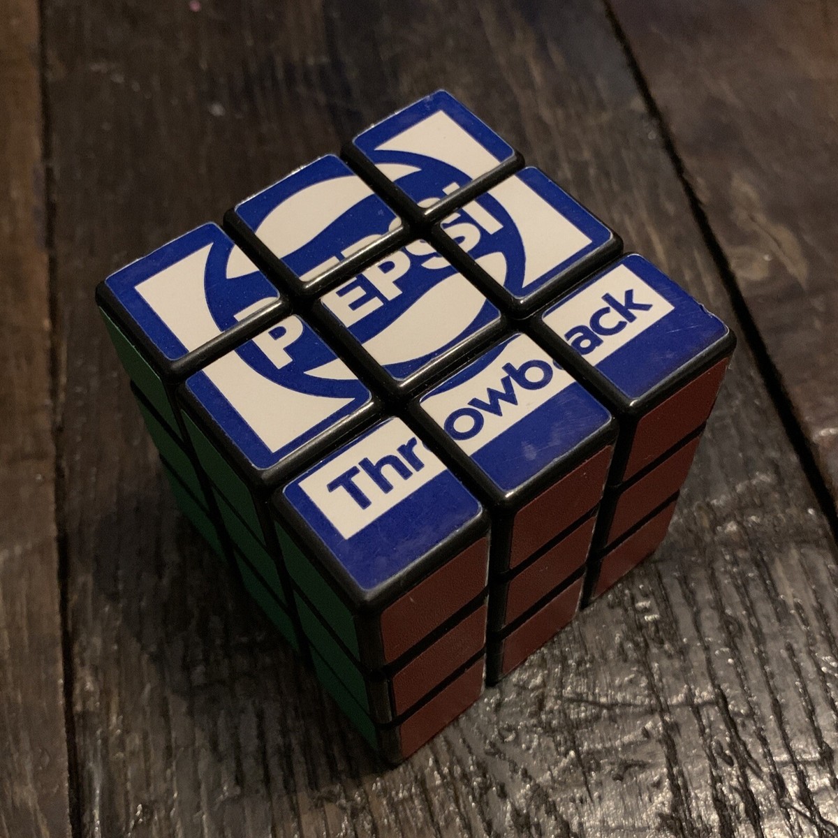 Vintage Collectable 1990's PEPSI Rubik's Cube Puzzle Advertising